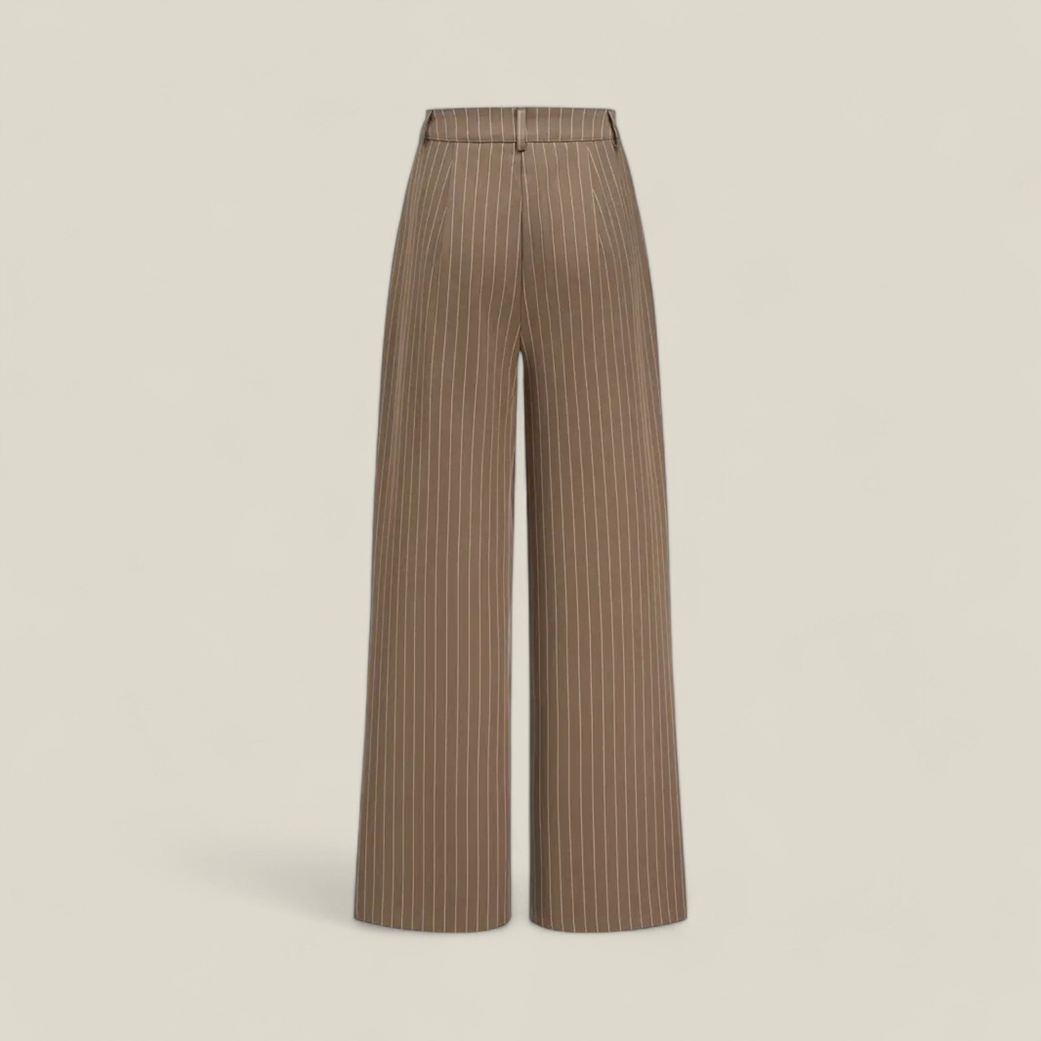 Sonna | Pantalons taille haute rayés élégants