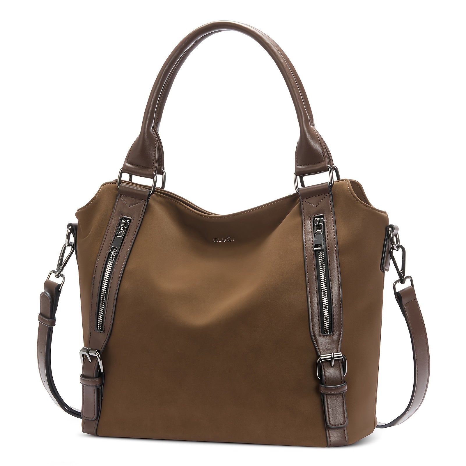Andrea: Timeless Classic Shoulder Bag Leather Red | Cow Clothing