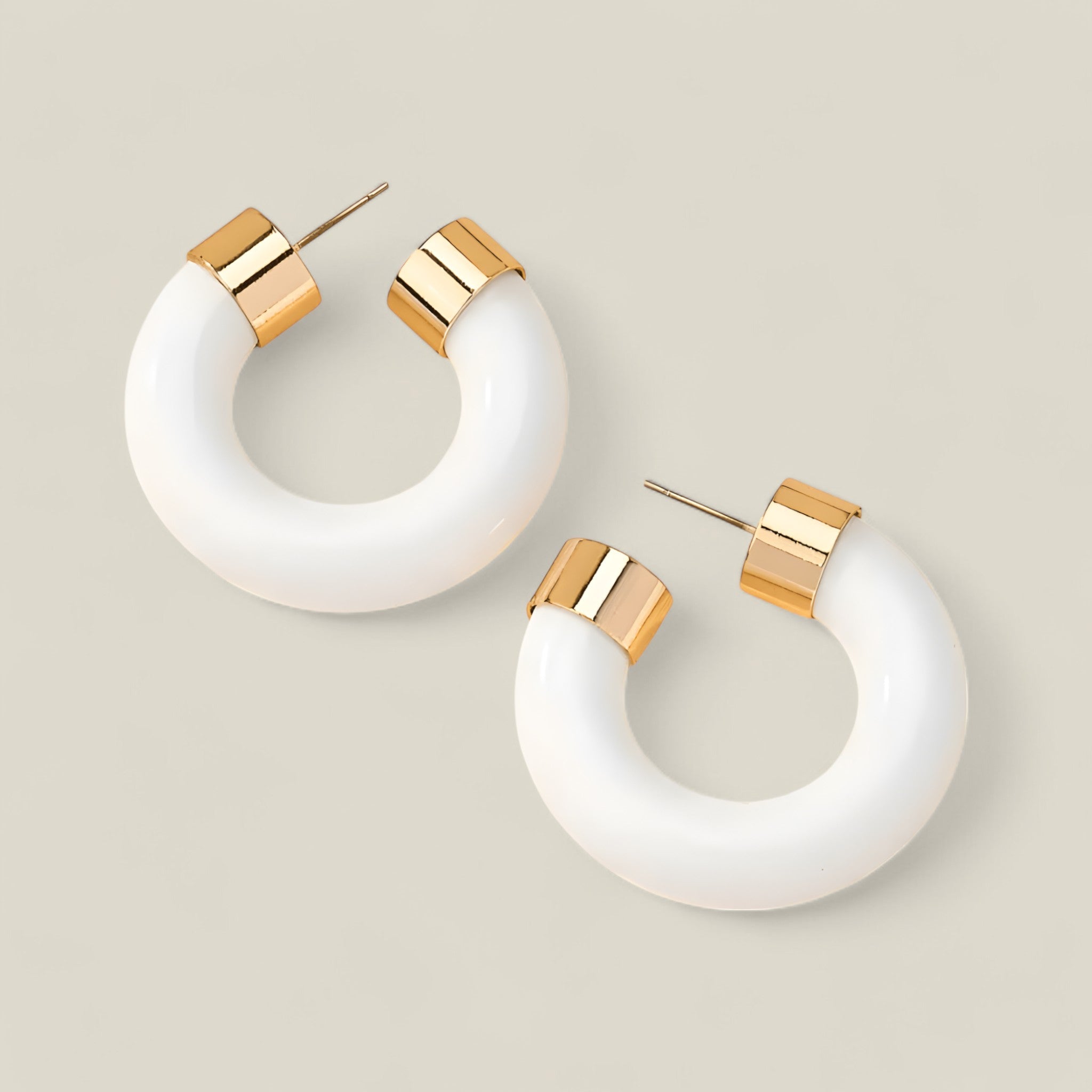 Madison | Pendentif Cascade en Cristal - Or blanc