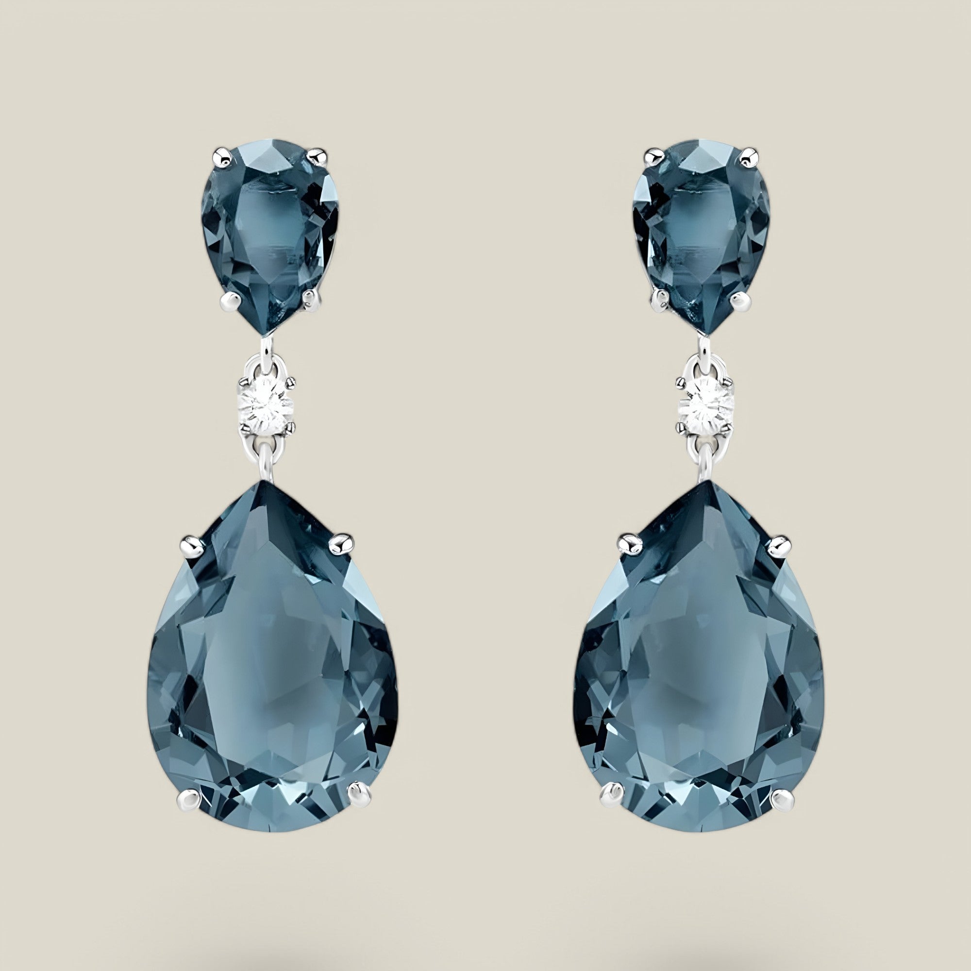 Anaïs | Boucles d'oreilles zircon