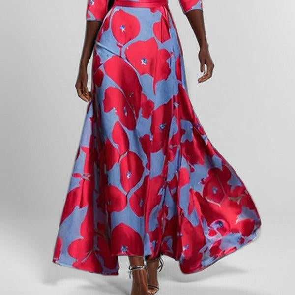 Women's Maximée Elegant Half-Sleeve Dress