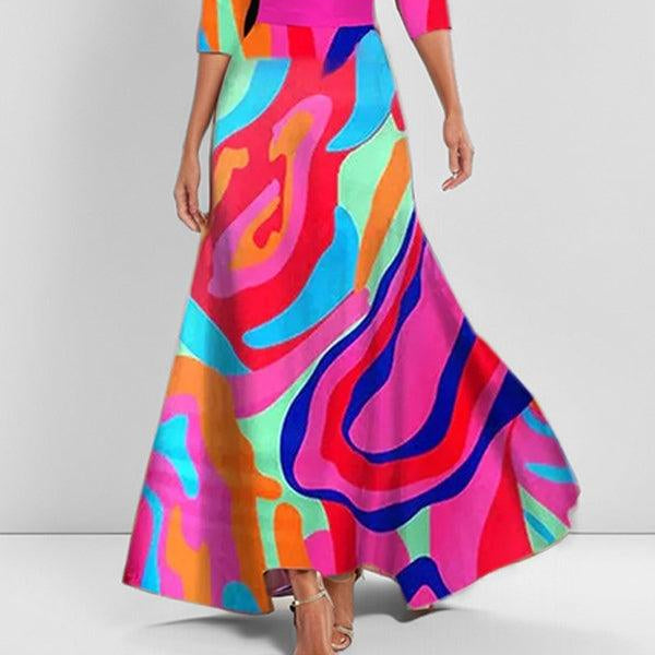 Women's Maximée Elegant Half-Sleeve Dress