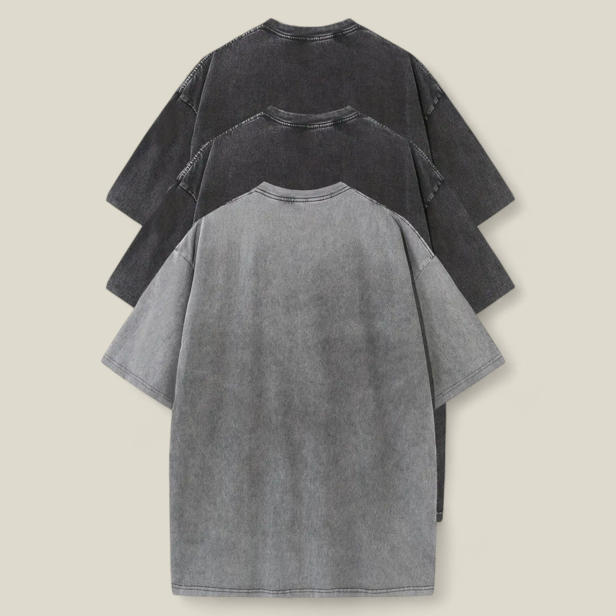 Alex | Ensemble de 3 T-shirts en coton – Confort d'été