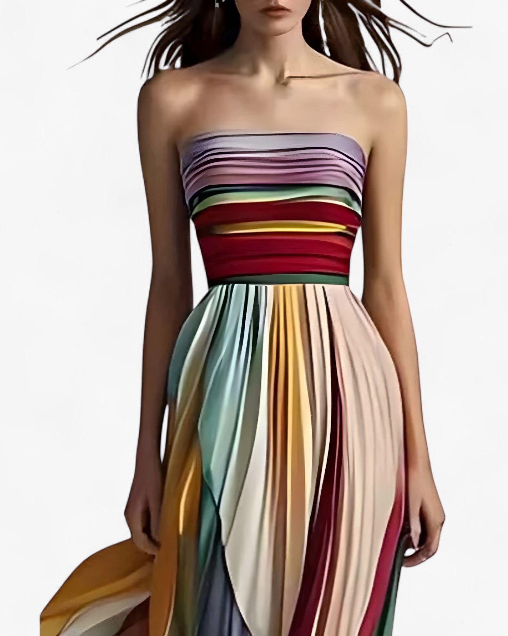 Alba Long Casual Dress – Luxurious Comfort for Everyday Style