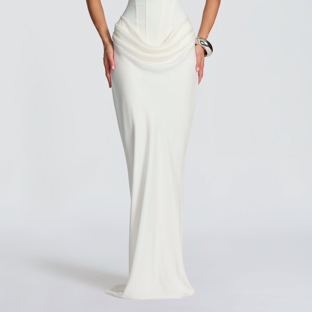Hourglass Maxi Dress — Sculpted Silhouette, Effortless Style