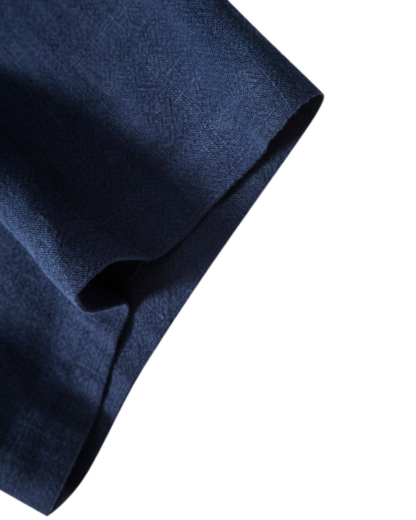 Breathable Linen-Rayon Blend Button-Front Shirt