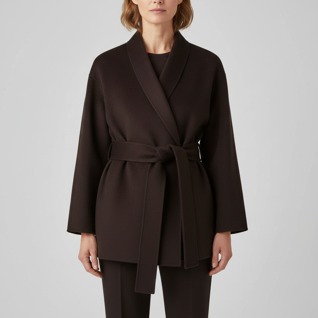 Belted Wrap Jacket – Effortlessly Chic Outerwear