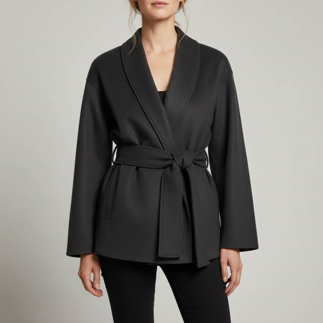 Belted Wrap Jacket – Effortlessly Chic Outerwear
