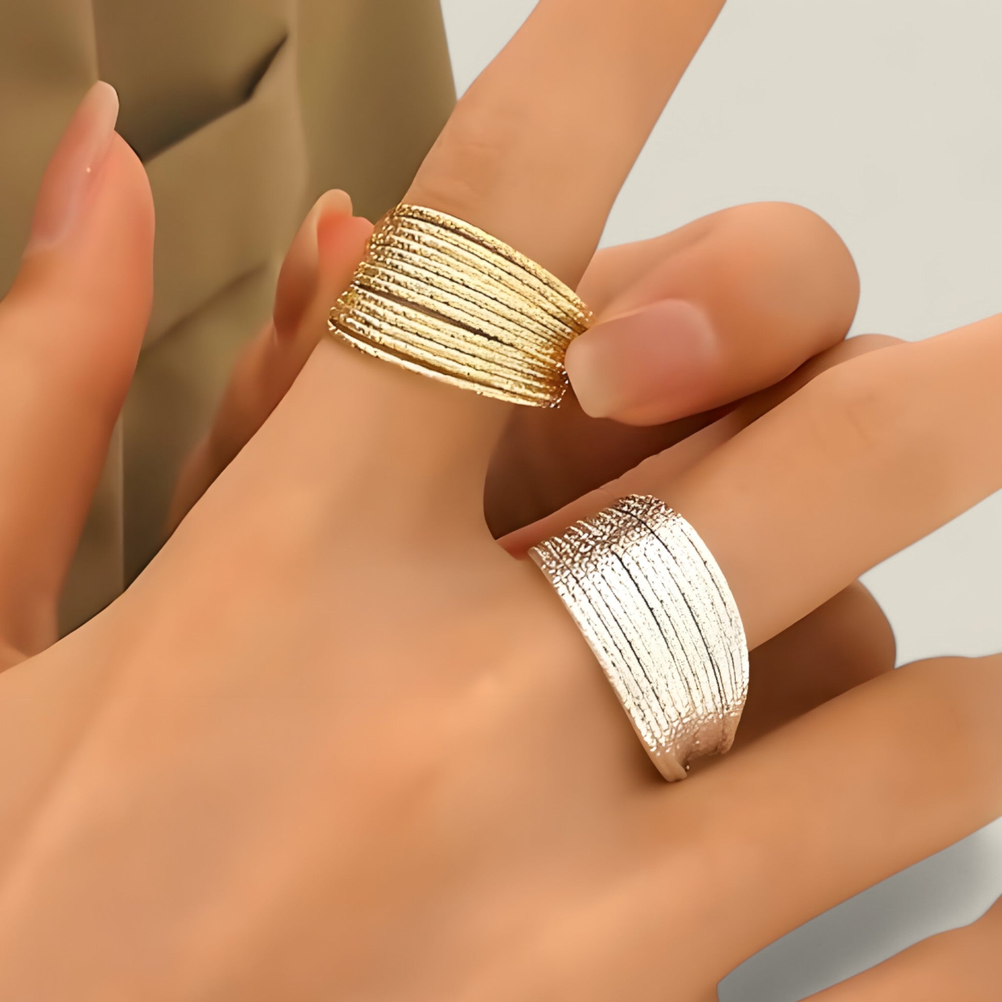 Evelyn | Bague de manchette Harmonie