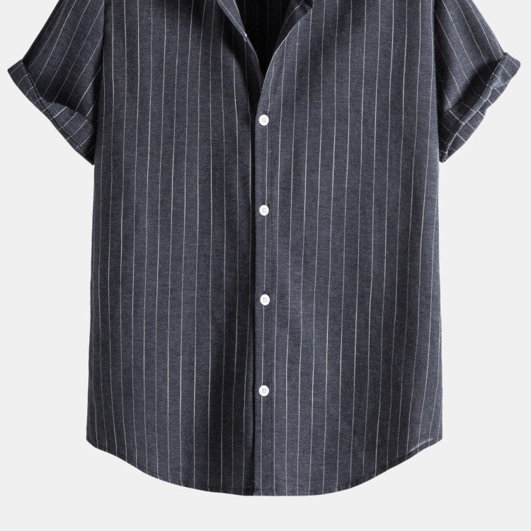 Men's Classic Regular-Fit Striped Shirt