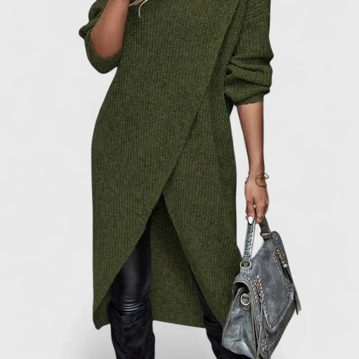 Women's Timeless Elegant Knit Sweater Dress