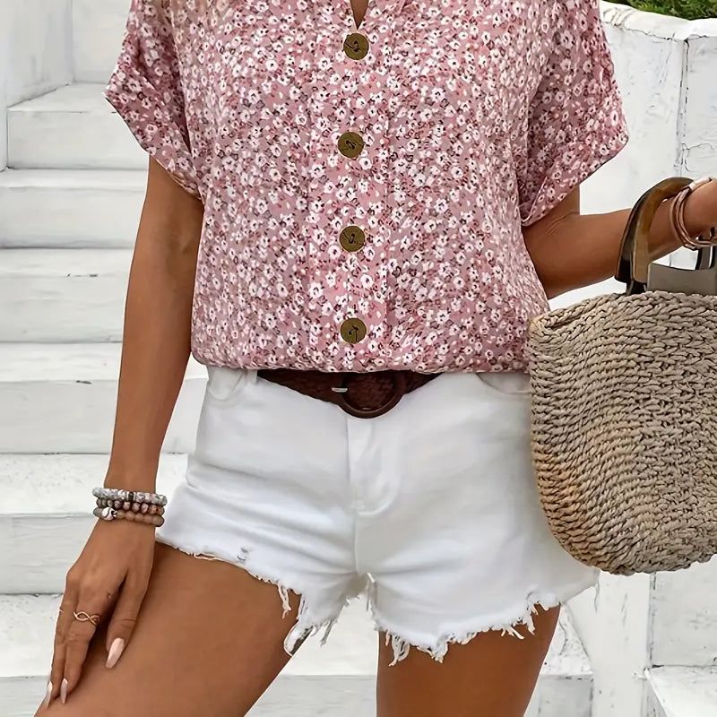 Hadassah | Stylish Floral Print Blouse