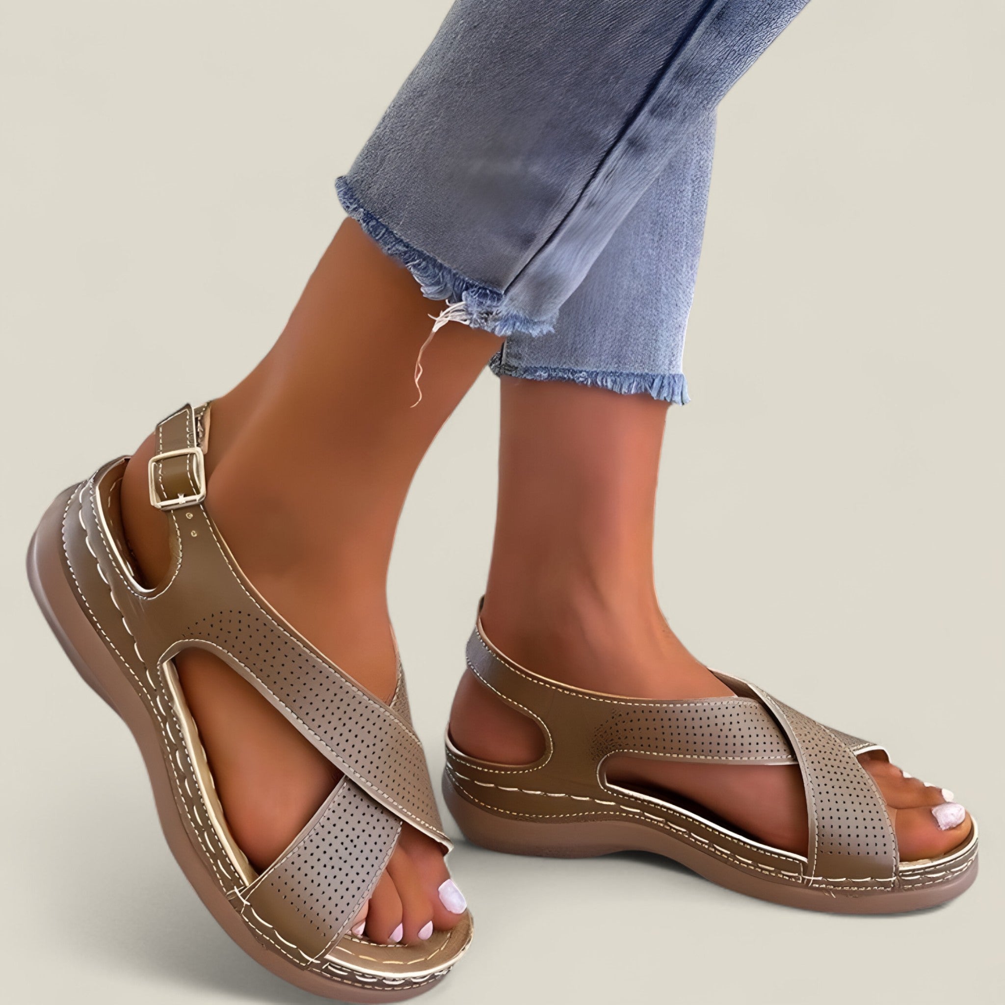 Annalyn | Sandales vintage – Élégantes et confortables