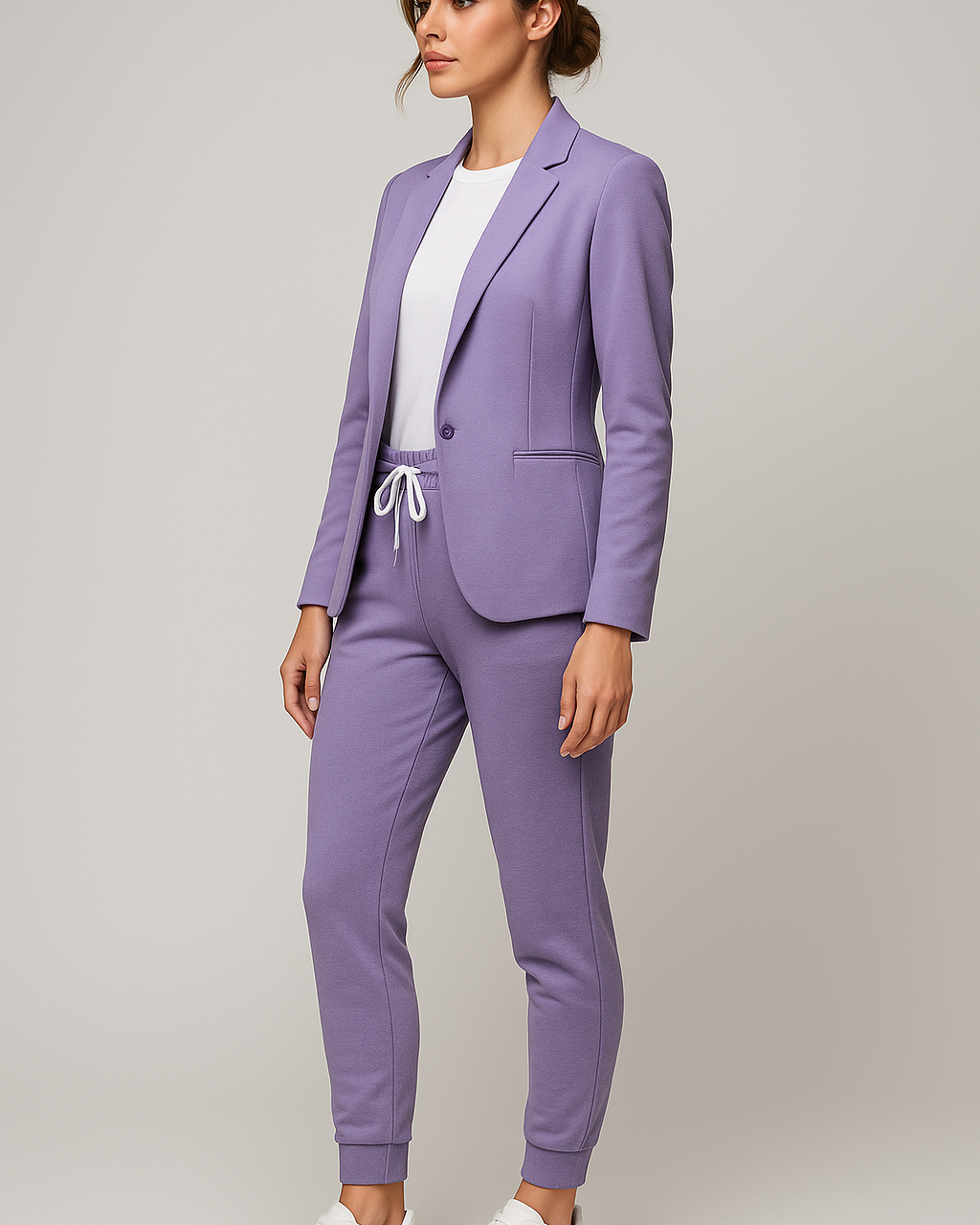 Amelie | Damen Blazer-Set med joggingbukser - - Amelie | Damen Blazer-Set med joggingbukser- €25 - {{ product_tags }