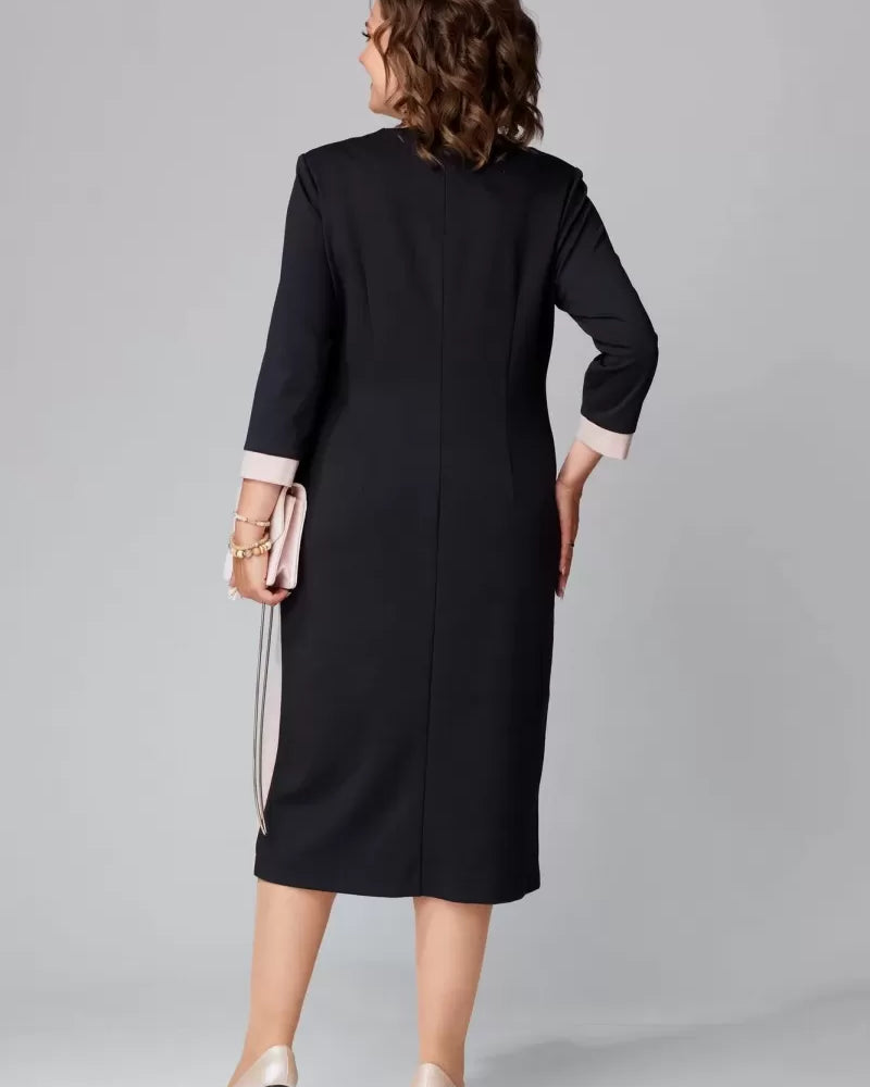 Alexa Timeless V-Neck Dress | Cow Clothing