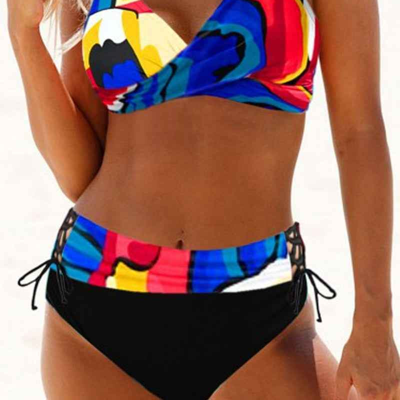 Eva - Fröhlicher farbiger Bikini
