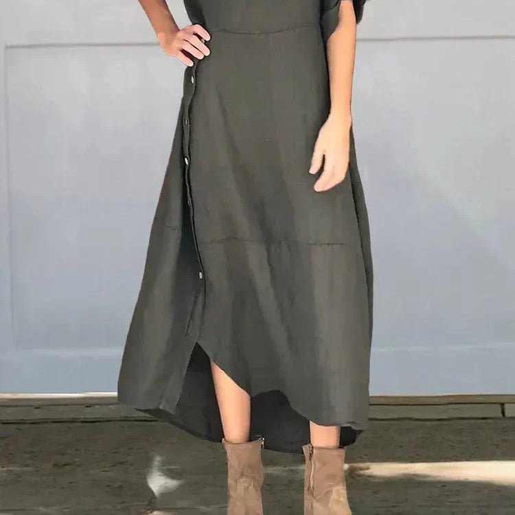 Women's Islay Luxe Blend Dress - Effortless Elegance in a Modern