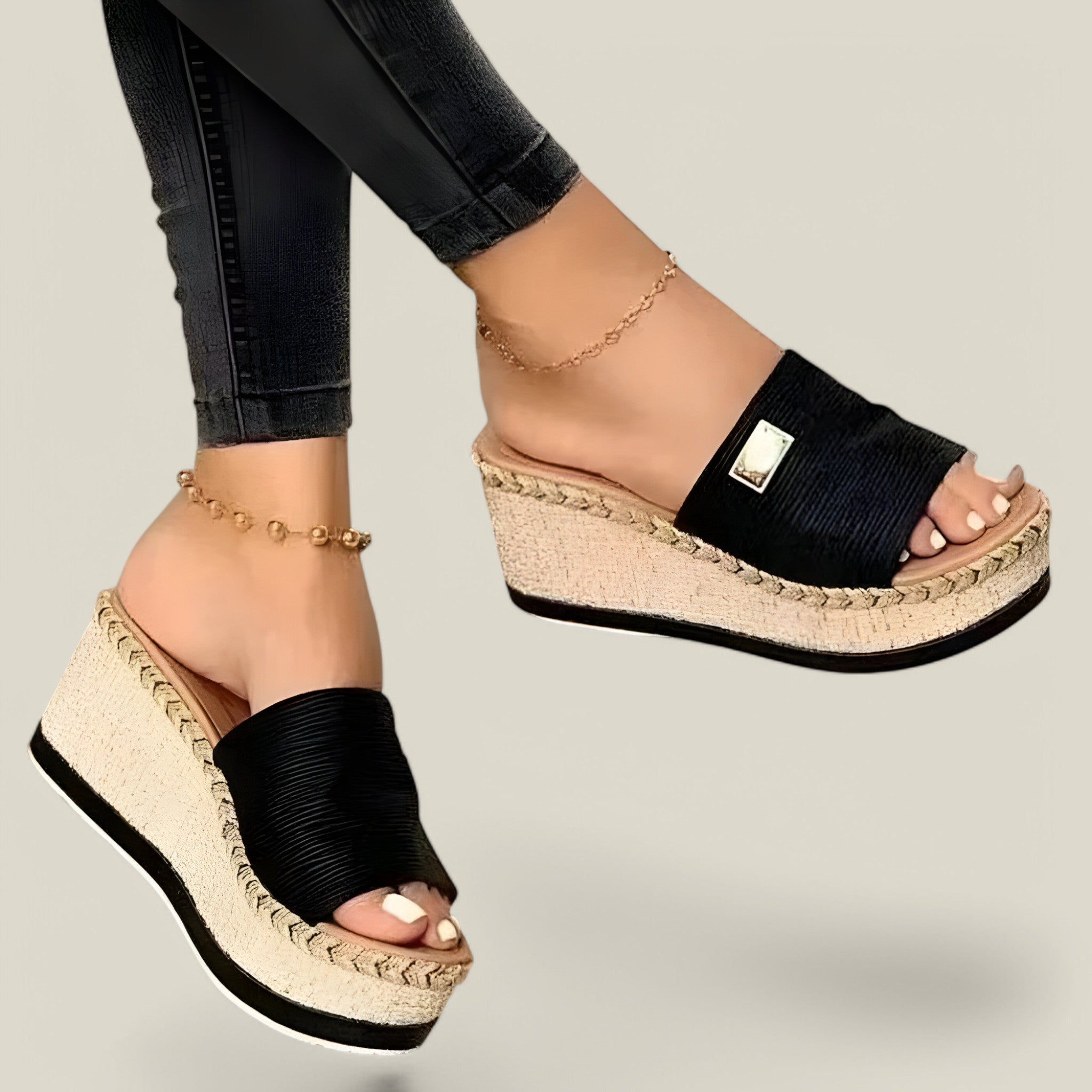 Cynthia | Sandales espadrilles - Élégantes et polyvalentes