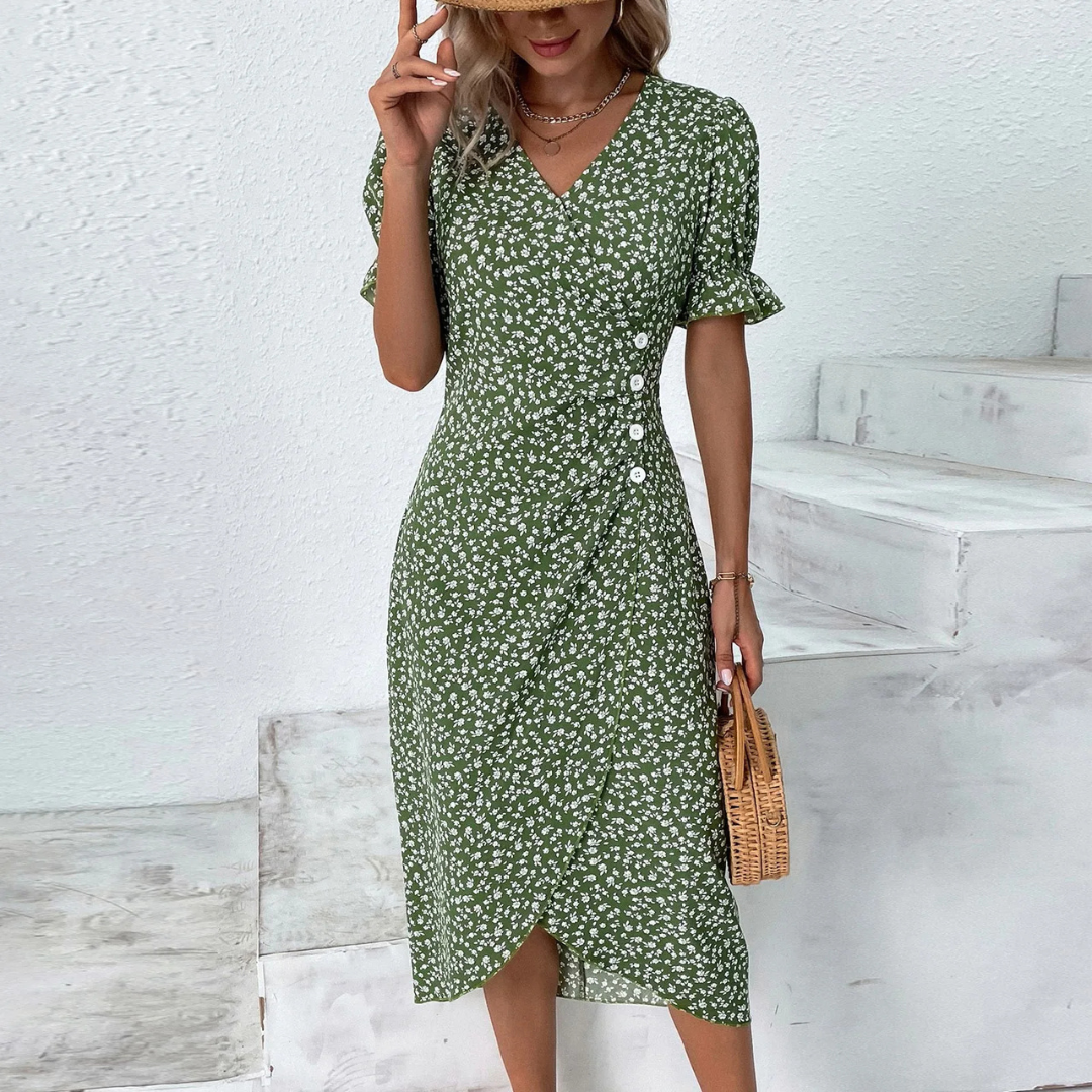 Sophisticated Floral Dress for Women