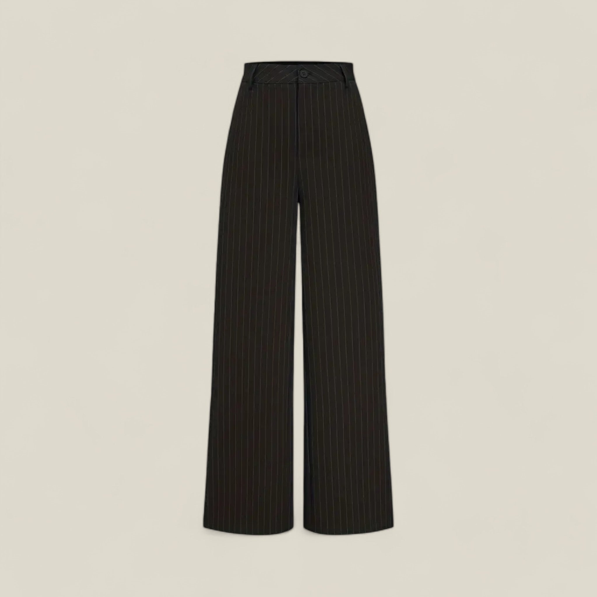 Sonna | Pantalons taille haute rayés élégants