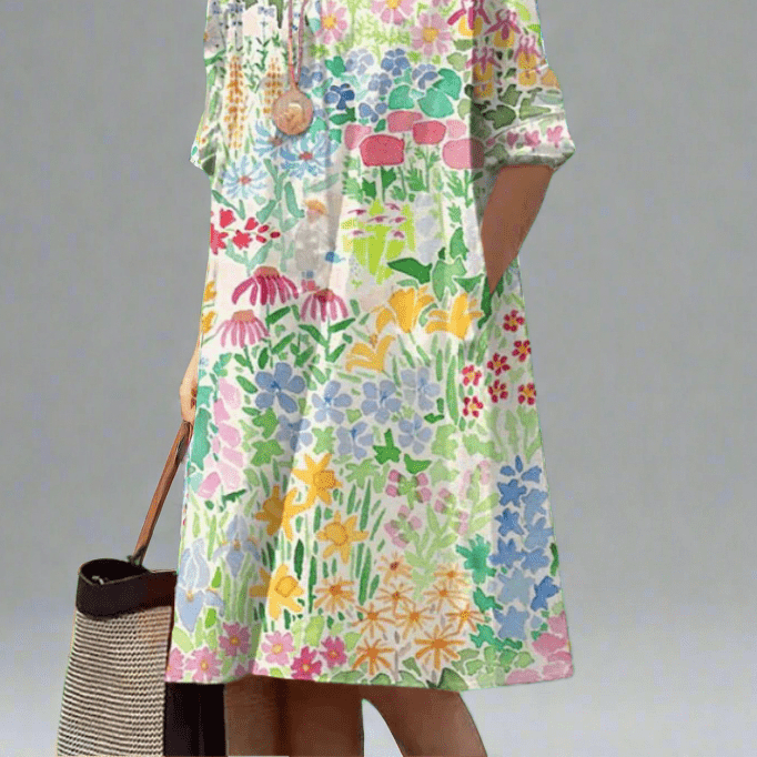 Chic Midi Dress - Effortless Style for Any Occasion