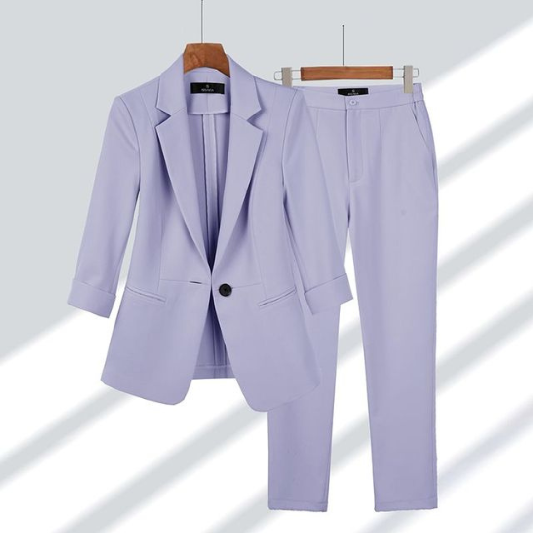 Rosalinda Women's Elegant Two-Piece Formal Office Set