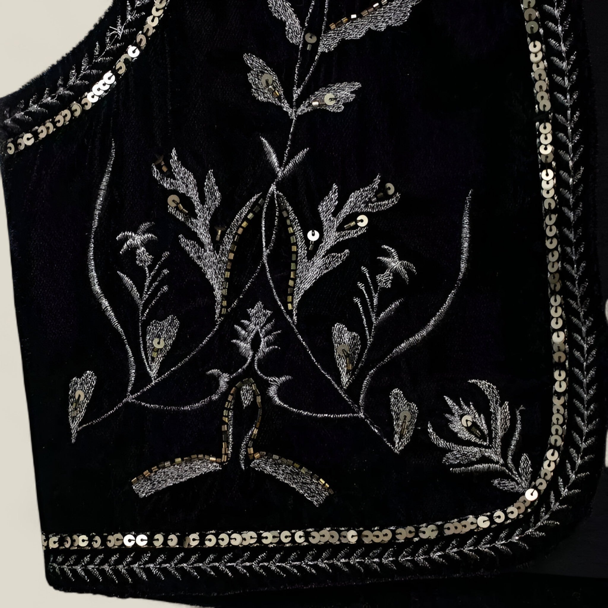 Astrid | Gilet brodé – Raffiné et élégant