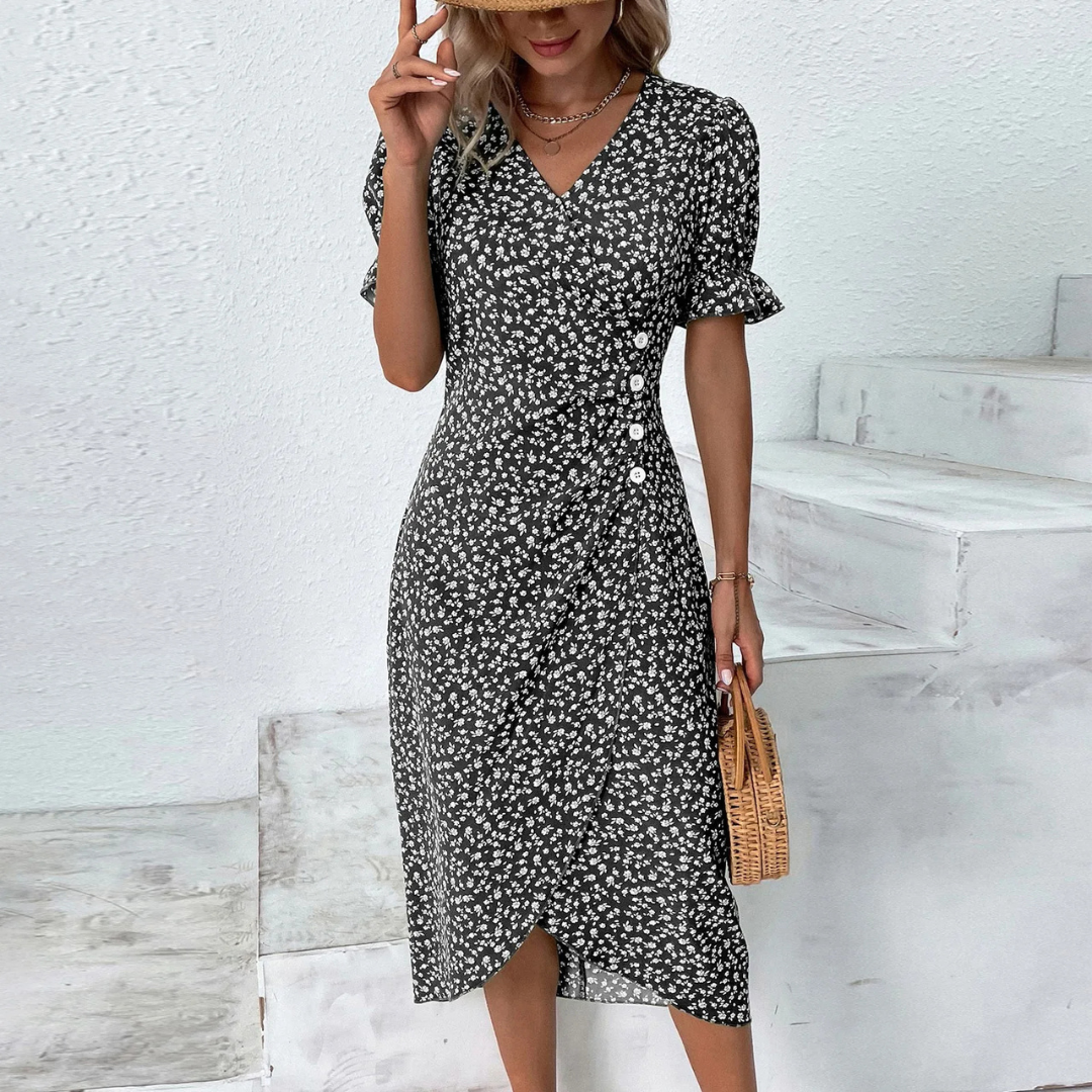 Sophisticated Floral Dress for Women