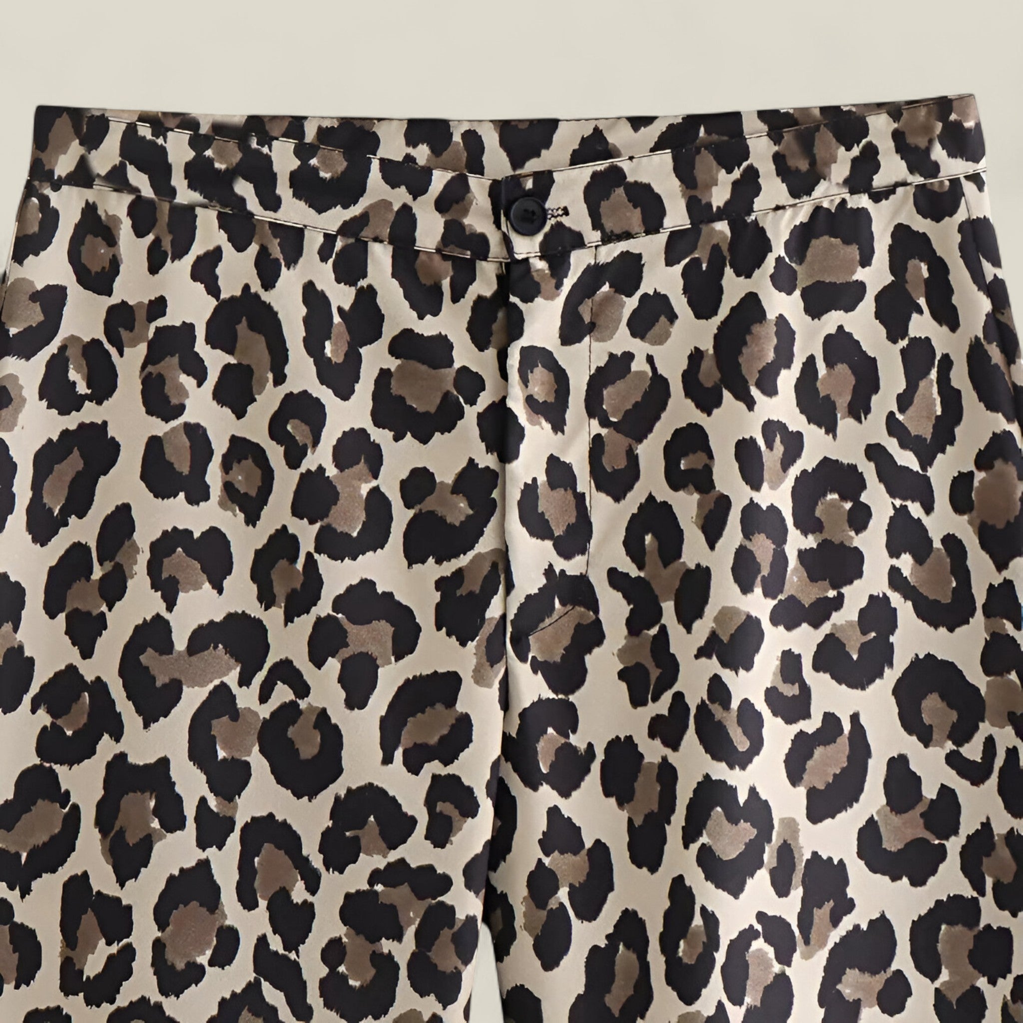 Elva | Pantalon léopard – Vintage et tendance - Léopard