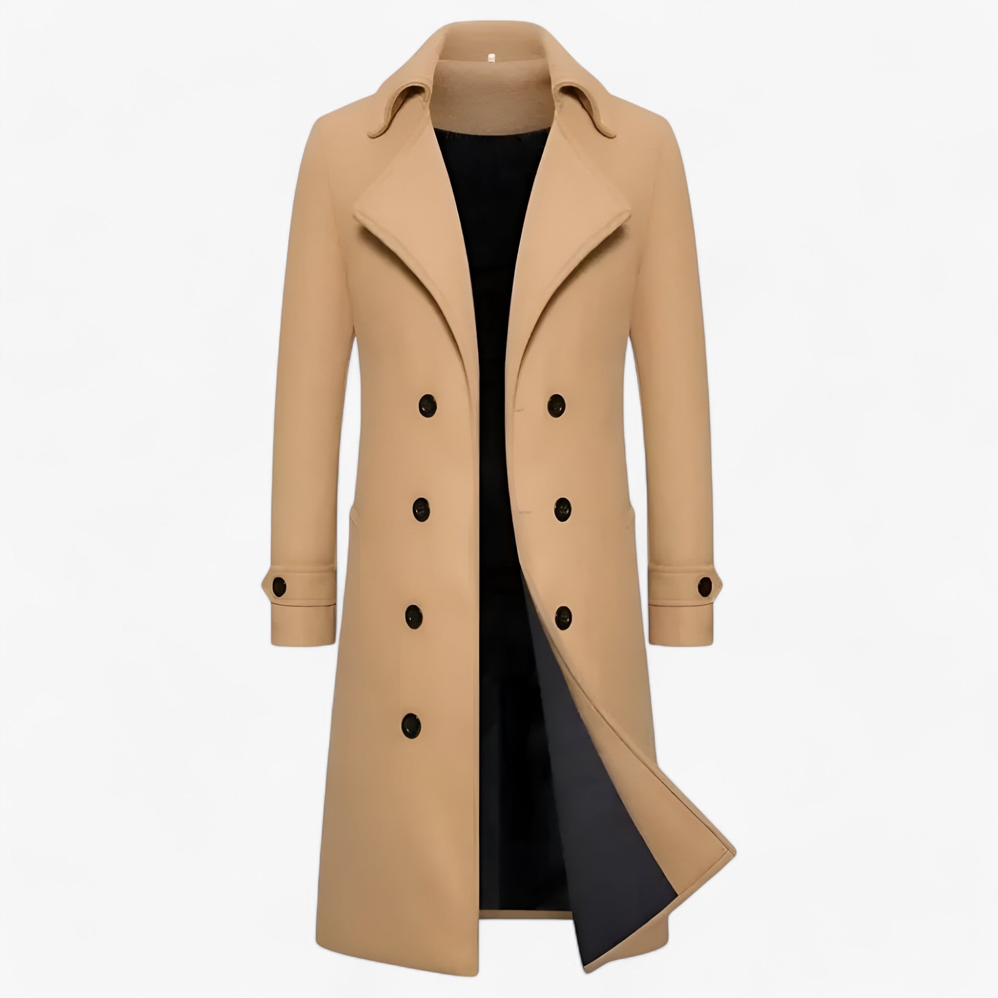 Men's Thermoregulating Coat – Sleek, Elegant, All-Season Warmth