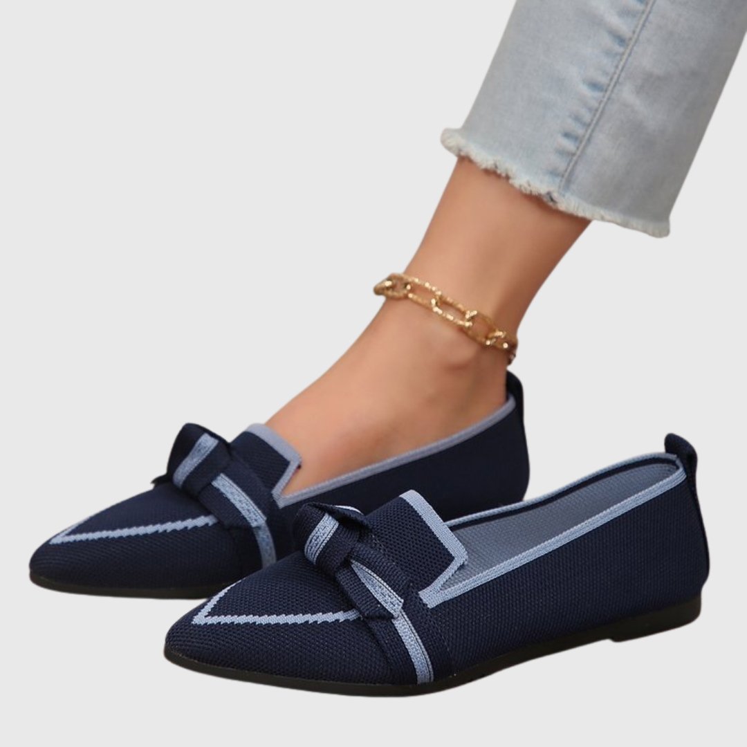 Women's Comfortable Knotted Loafers for Stylish Comfort