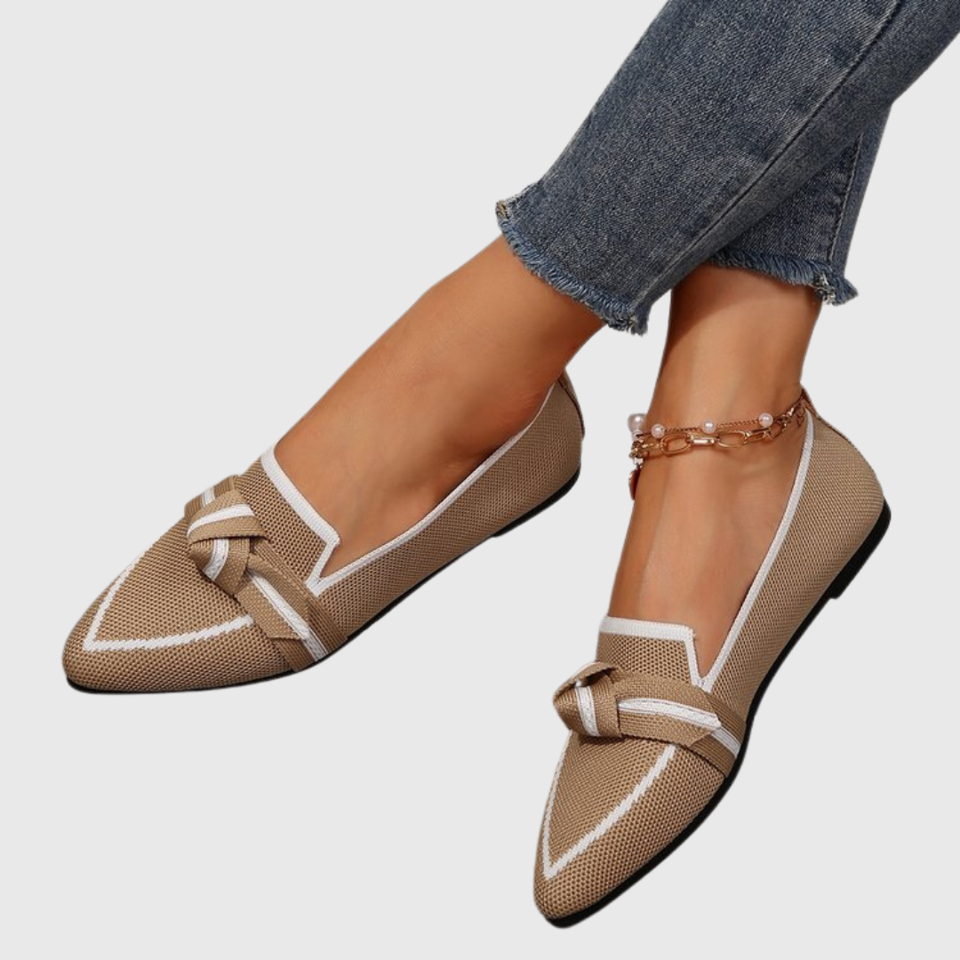 Women's Comfortable Bow Loafers