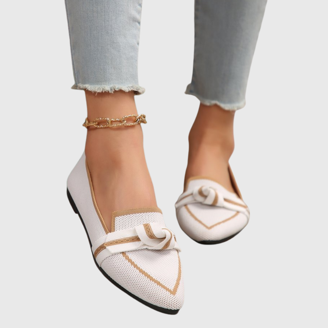 Women's Comfortable Bow Loafers
