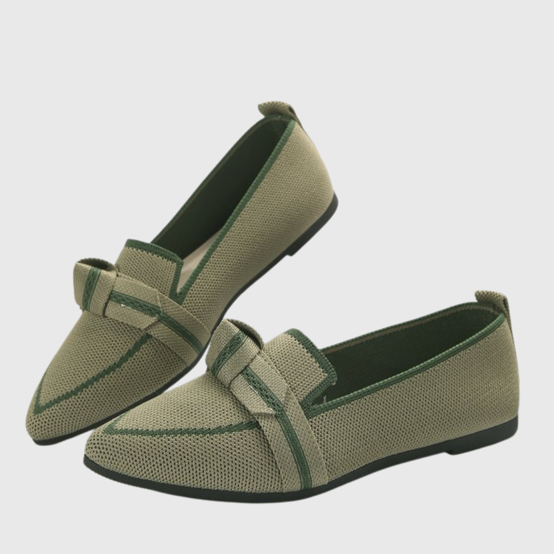 Women's Comfortable Bow Loafers