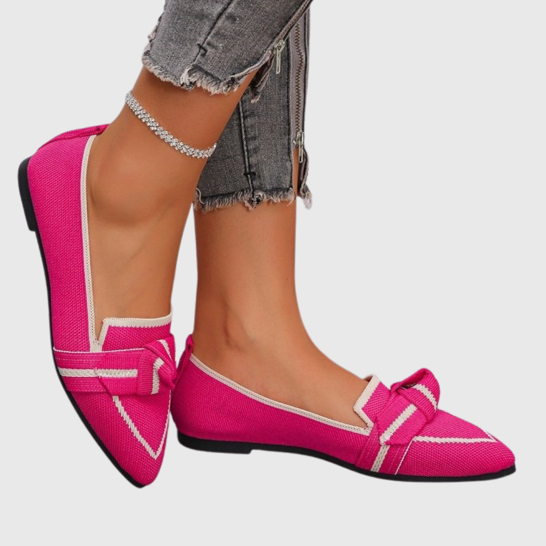 Women's Comfortable Bow Loafers