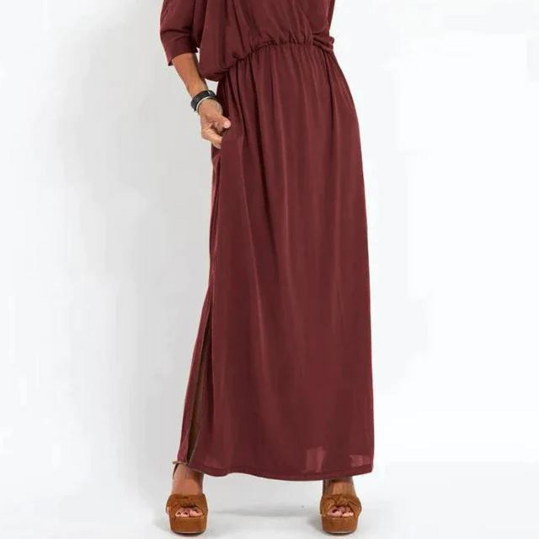 Women's Bohemian Summer Dress - Effortless, Flowing Boho-Chic Style