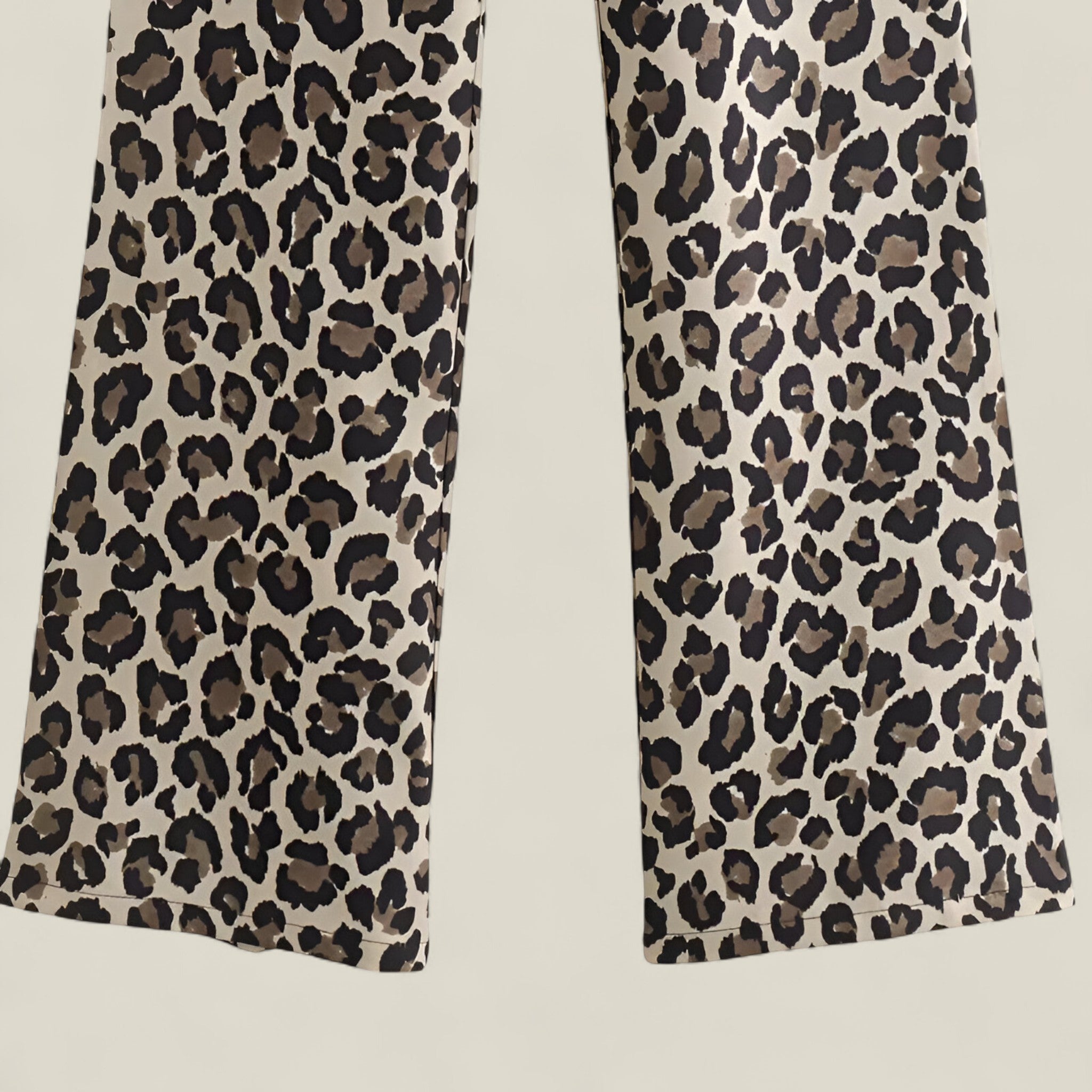 Elva | Pantalon léopard – Vintage et tendance - Léopard