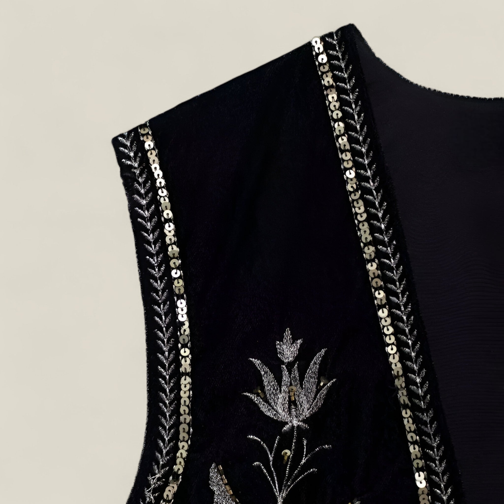 Astrid | Gilet brodé – Raffiné et élégant