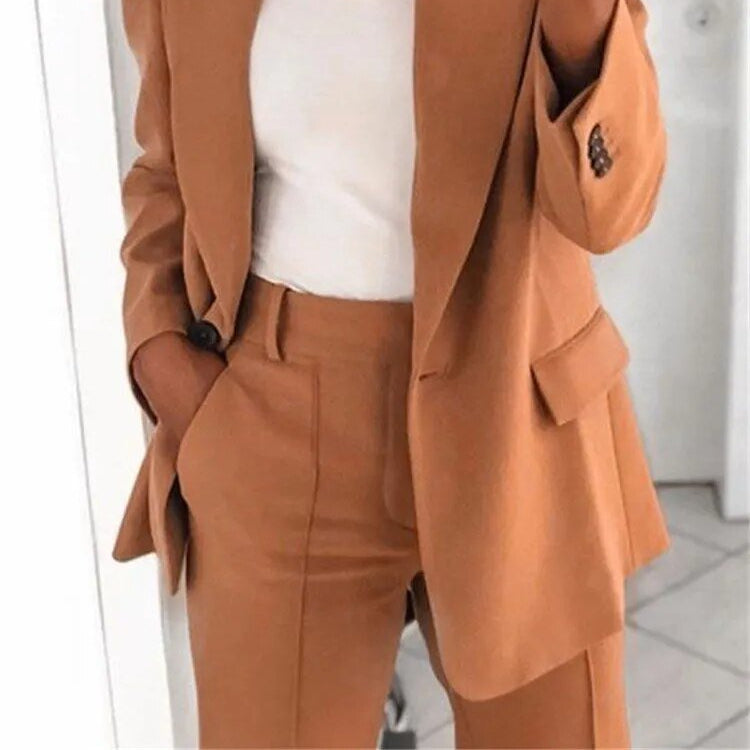 Elegant Two-Piece Office Suit for Women | Formal Workwear