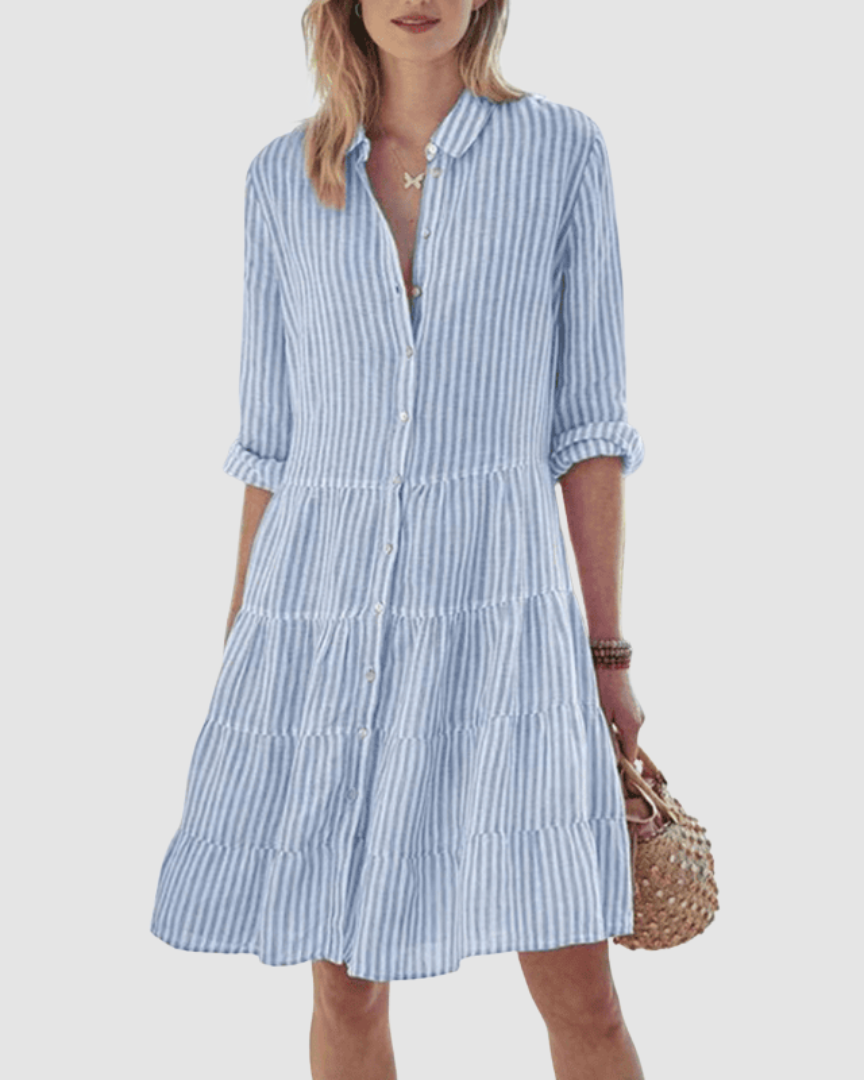 Breezy Stripe Dress - Effortless Summer Style