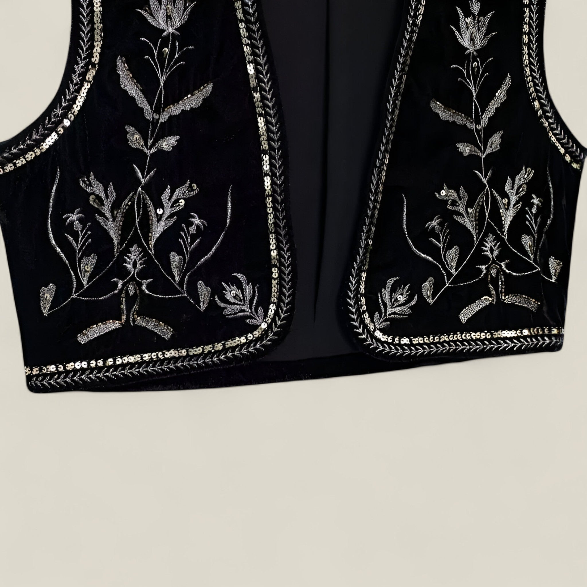 Astrid | Gilet brodé – Raffiné et élégant
