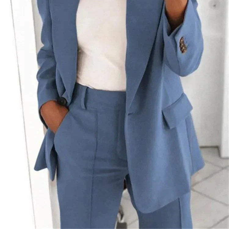 Elegant Two-Piece Office Suit for Women | Formal Workwear