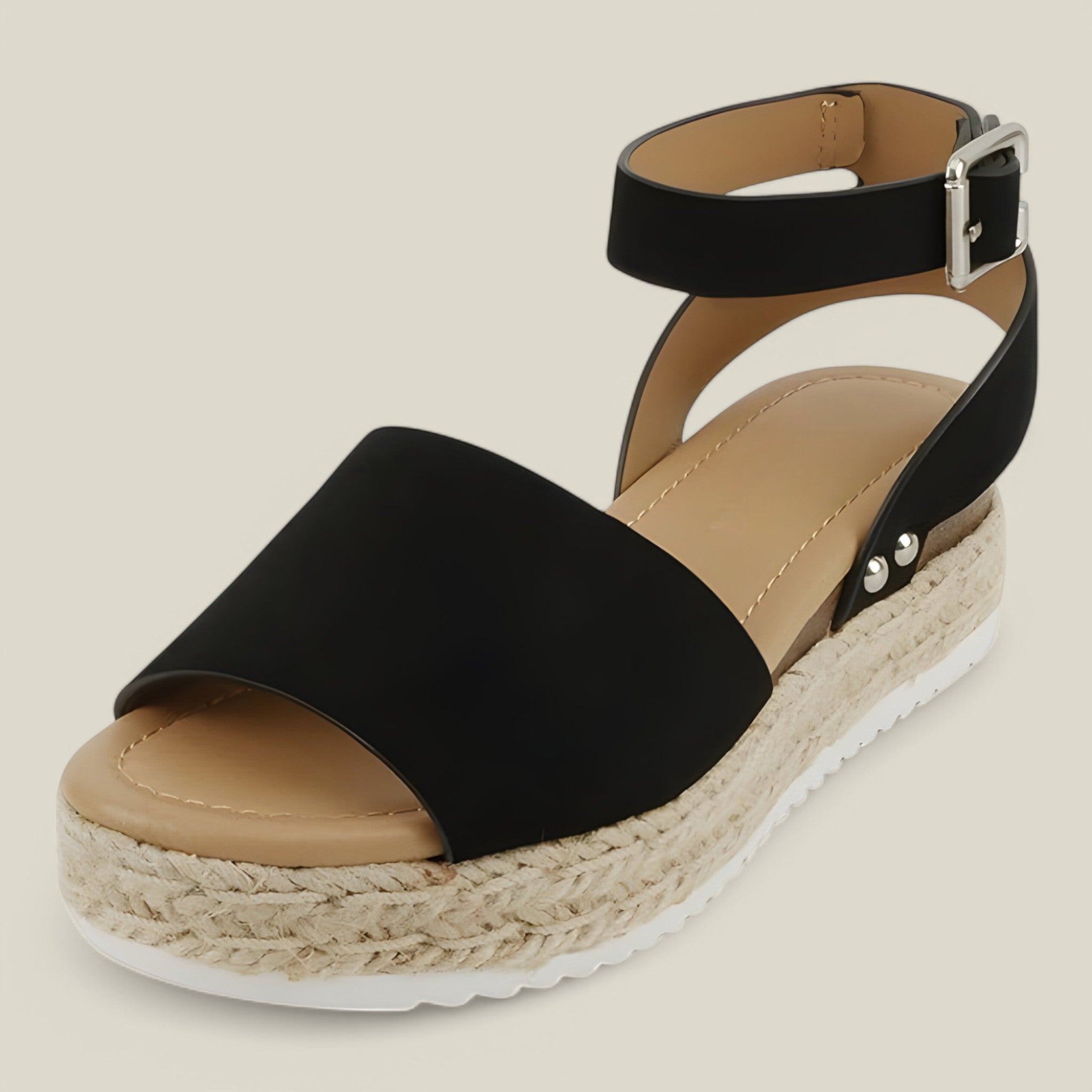 Josephine | Sandales à espadrilles - Élégantes et polyvalentes