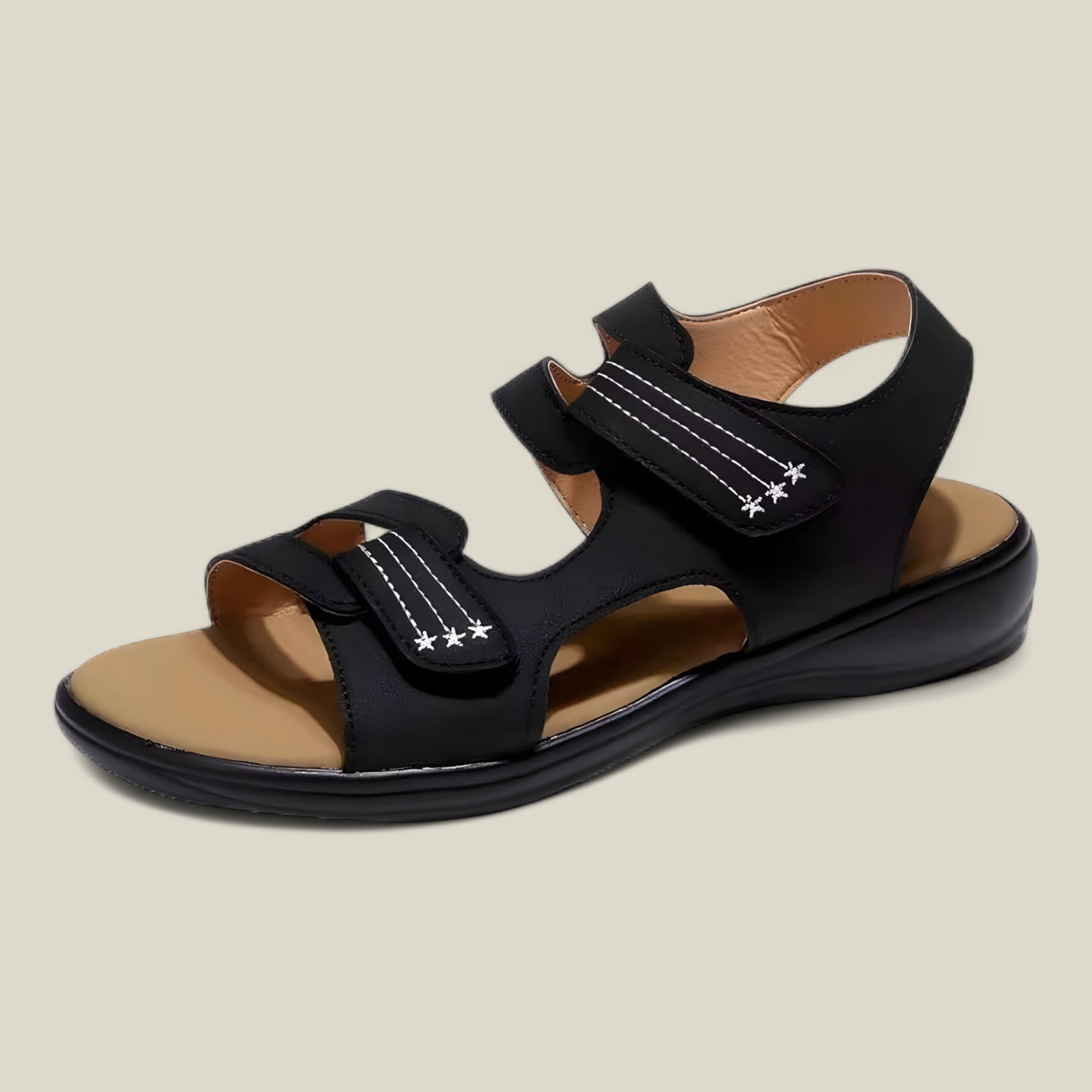 Lilian | Sandales plates - durables et légères