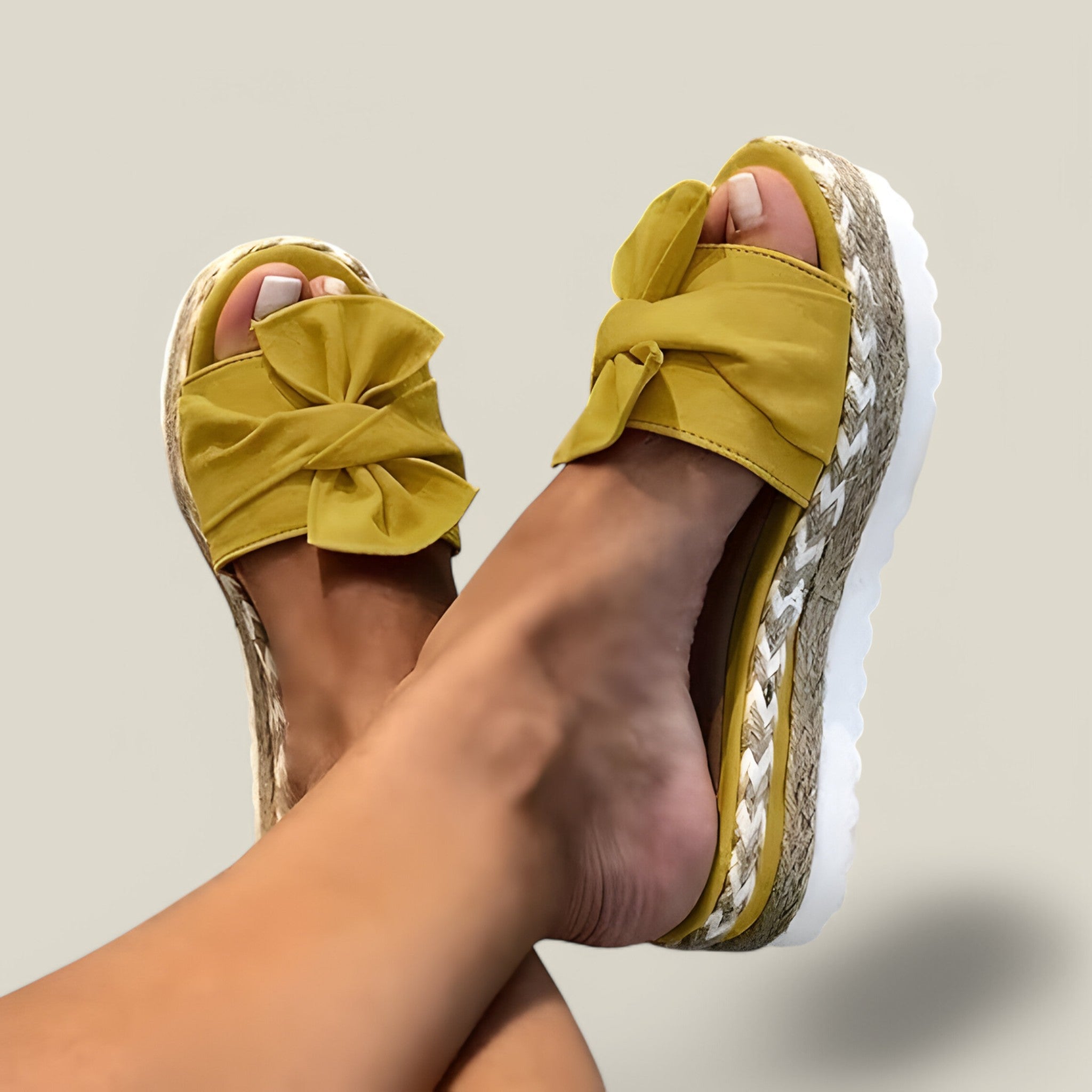 Jane | Sandales à nœud papillon - Chic et confortable