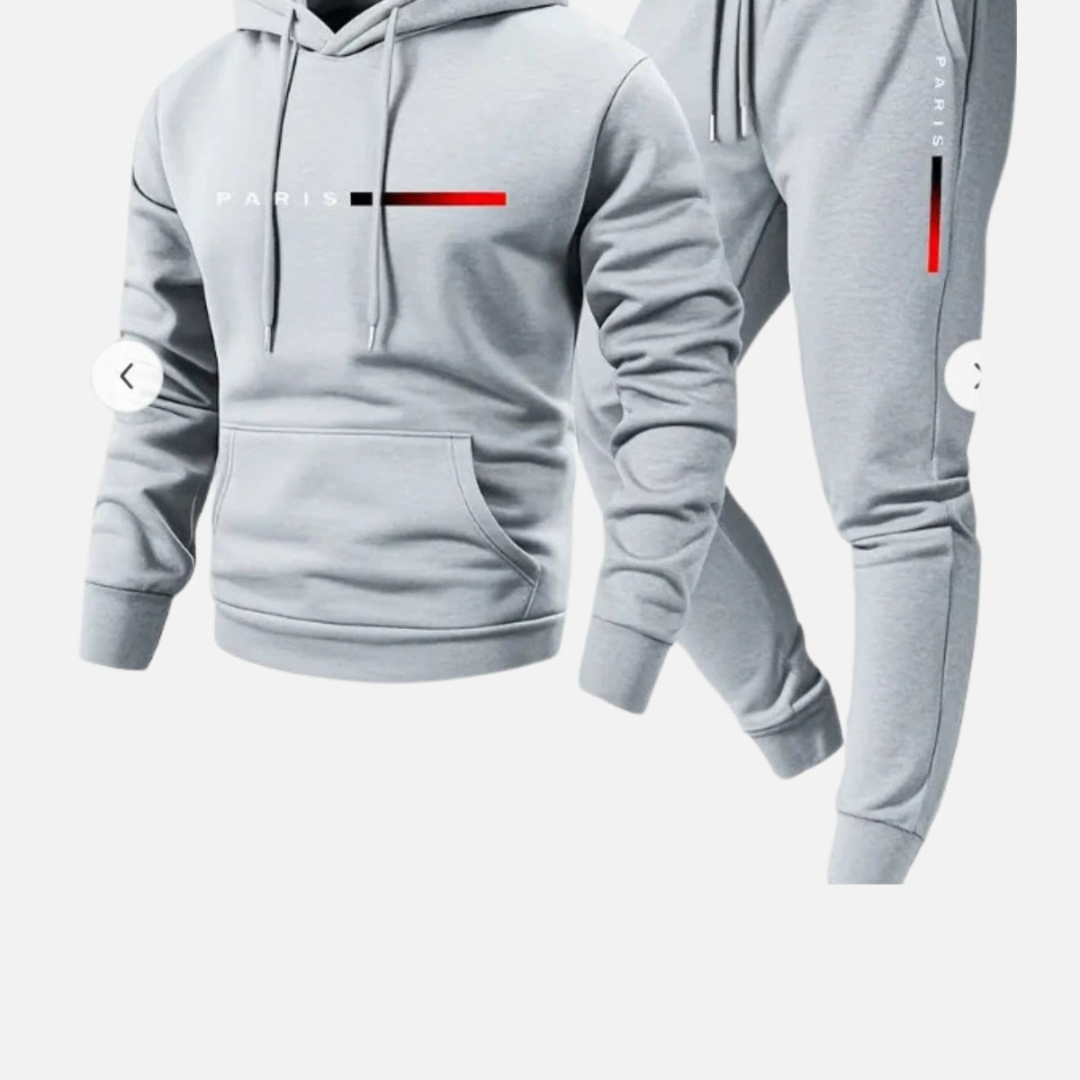 Cozy Thermal Fleece Logo Hoodie Set – Warmth, Comfort, and Style
