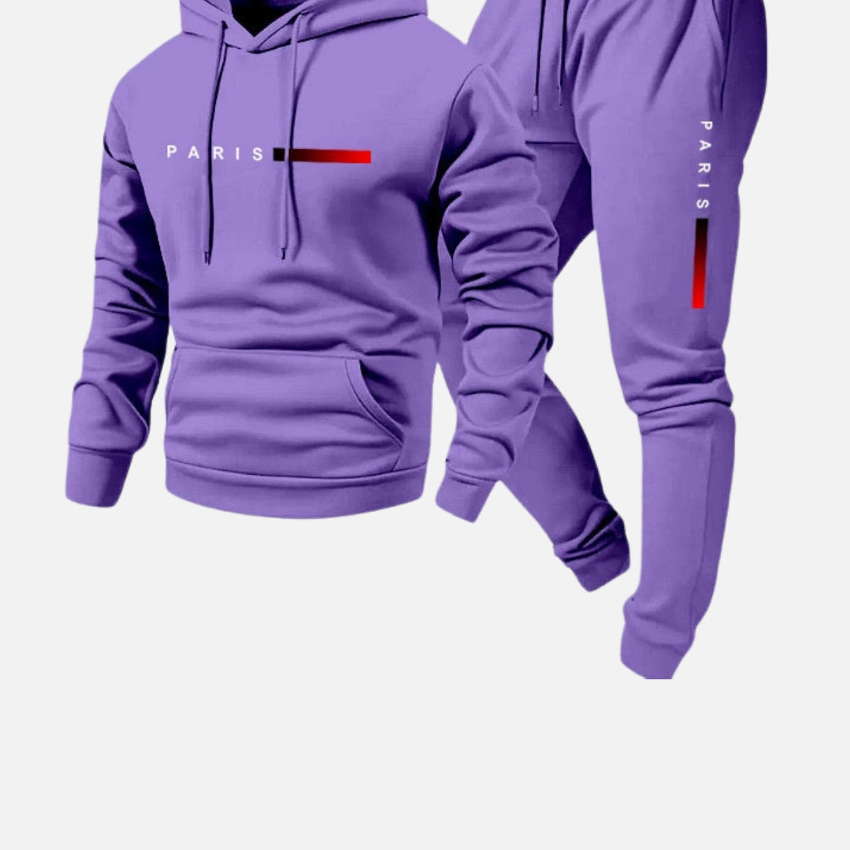 Cozy Thermal Fleece Logo Hoodie Set – Warmth, Comfort, and Style