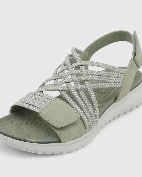 Allison Multi-Strap Comfort Sandals — All-Day Comfort & Secure Fit