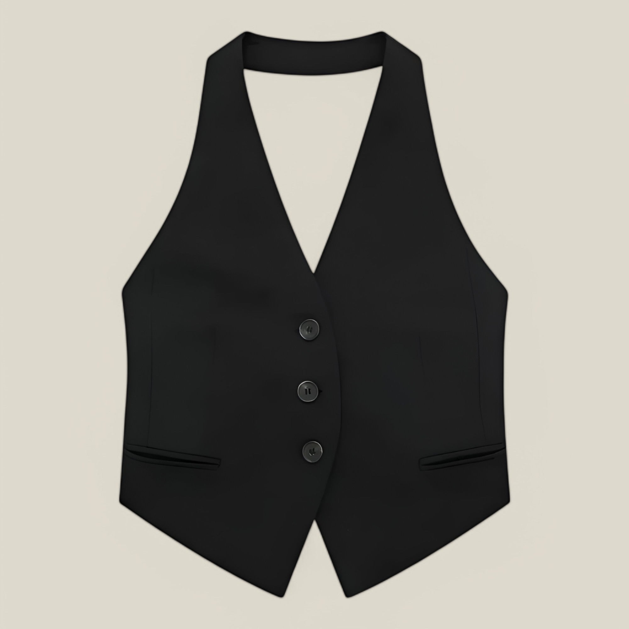 Élise | Gilet mode dos nu - glamour et tendance