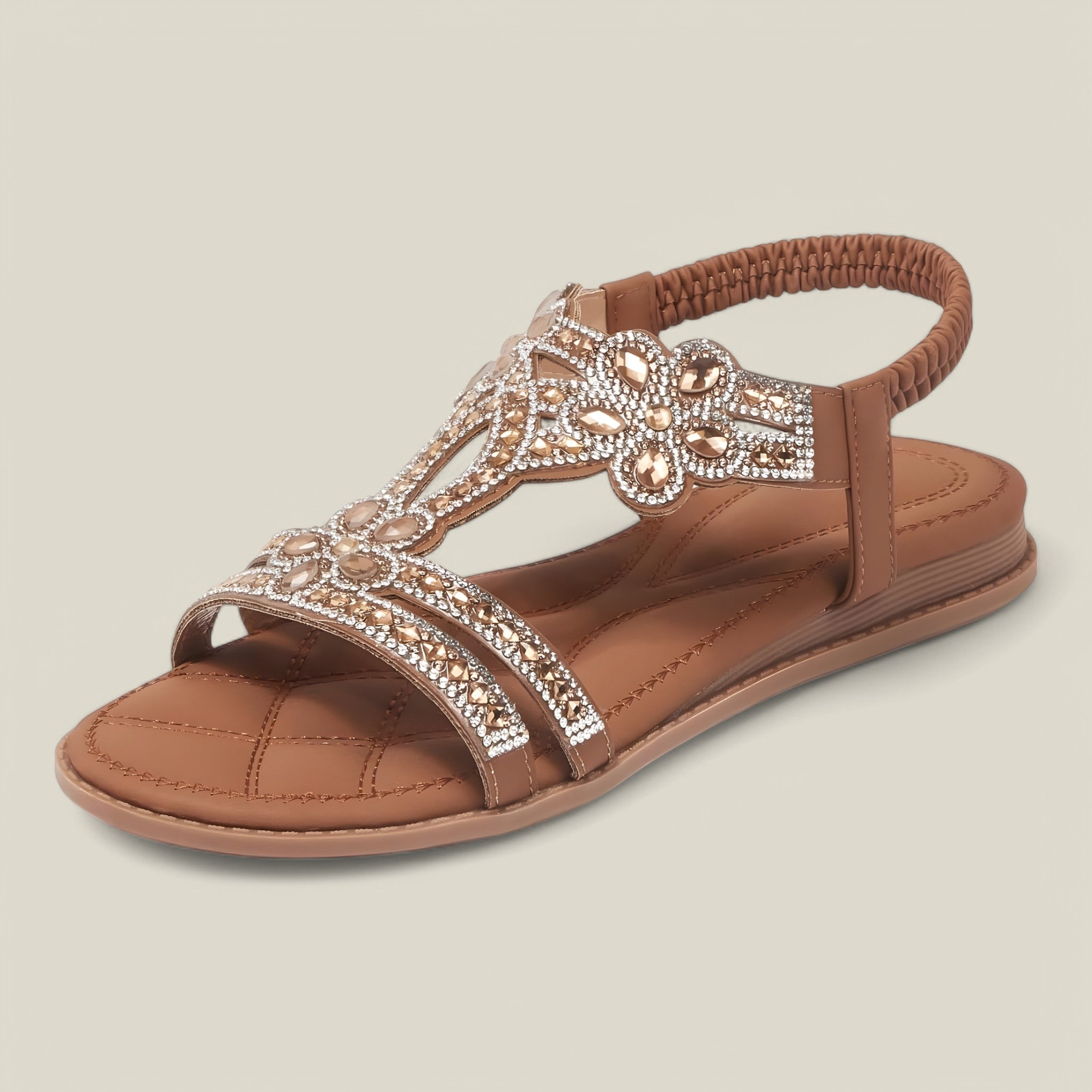 Edith | Sandales Bling - Étincelantes et élégantes pour l'été